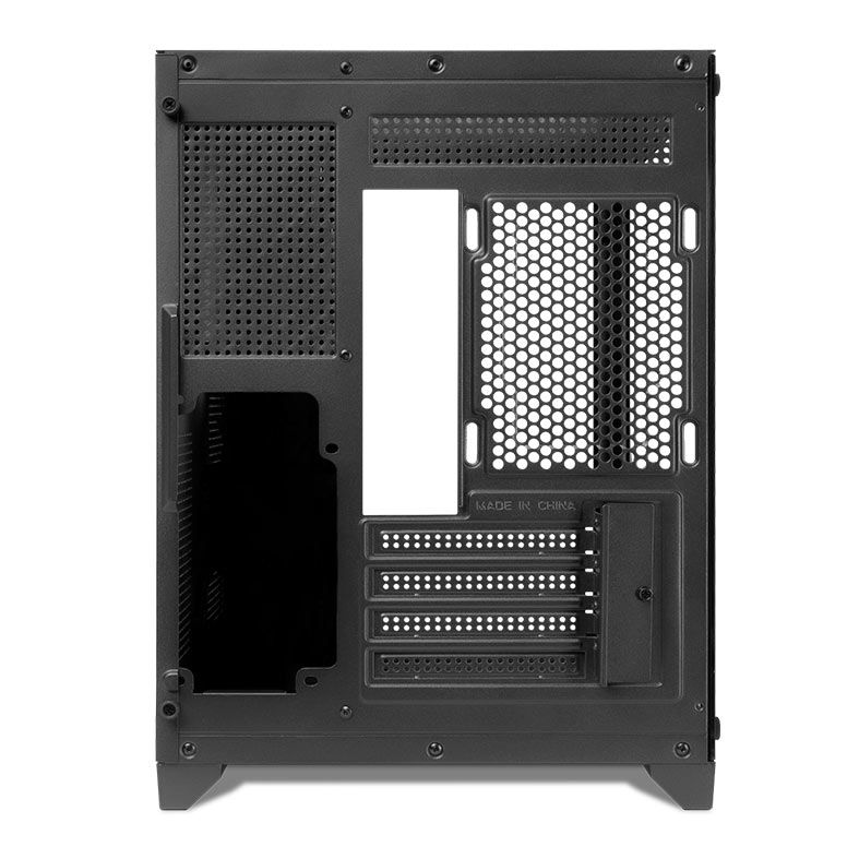 Gabinete Gamer Pichau HX110, Mini-Tower, Lateral de Vidro, Com 2 Fans, Preto, PG-HX110-BK - miniatura 4