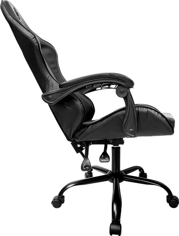 Cadeira Gamer TGT Heron, Espuma Moldada, Preta, TGT-HR-BL01 - miniatura 4
