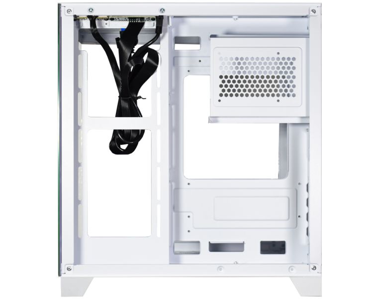 Gabinete Gamer Aquario K-Mex CG-W305 Micro Branco - Sem Fans - miniatura 3