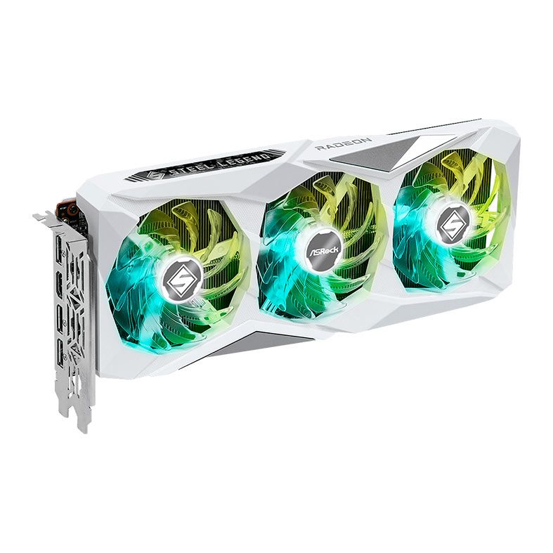 Placa de Video AsRock Radeon RX 7600 Steel Legend White OC, 8GB, GDDR6, 128-bit, 90-GA4DZZ-00UANF - miniatura 4