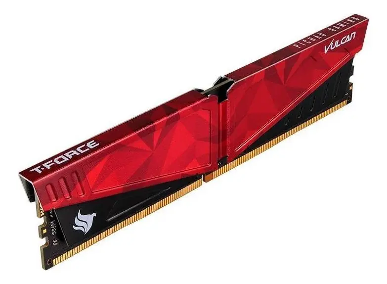 Memoria RAM Team Group T-Force Vulcan 8GB DDR4 Vermelha - foto 1