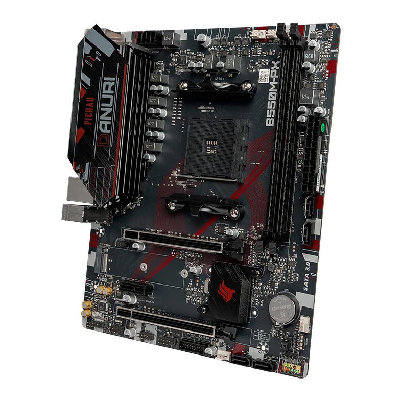 Placa Mae Pichau Danuri B550M-PX, DDR4 - (SEMI NOVO 30 DIAS DE GARANTIA) - miniatura 2