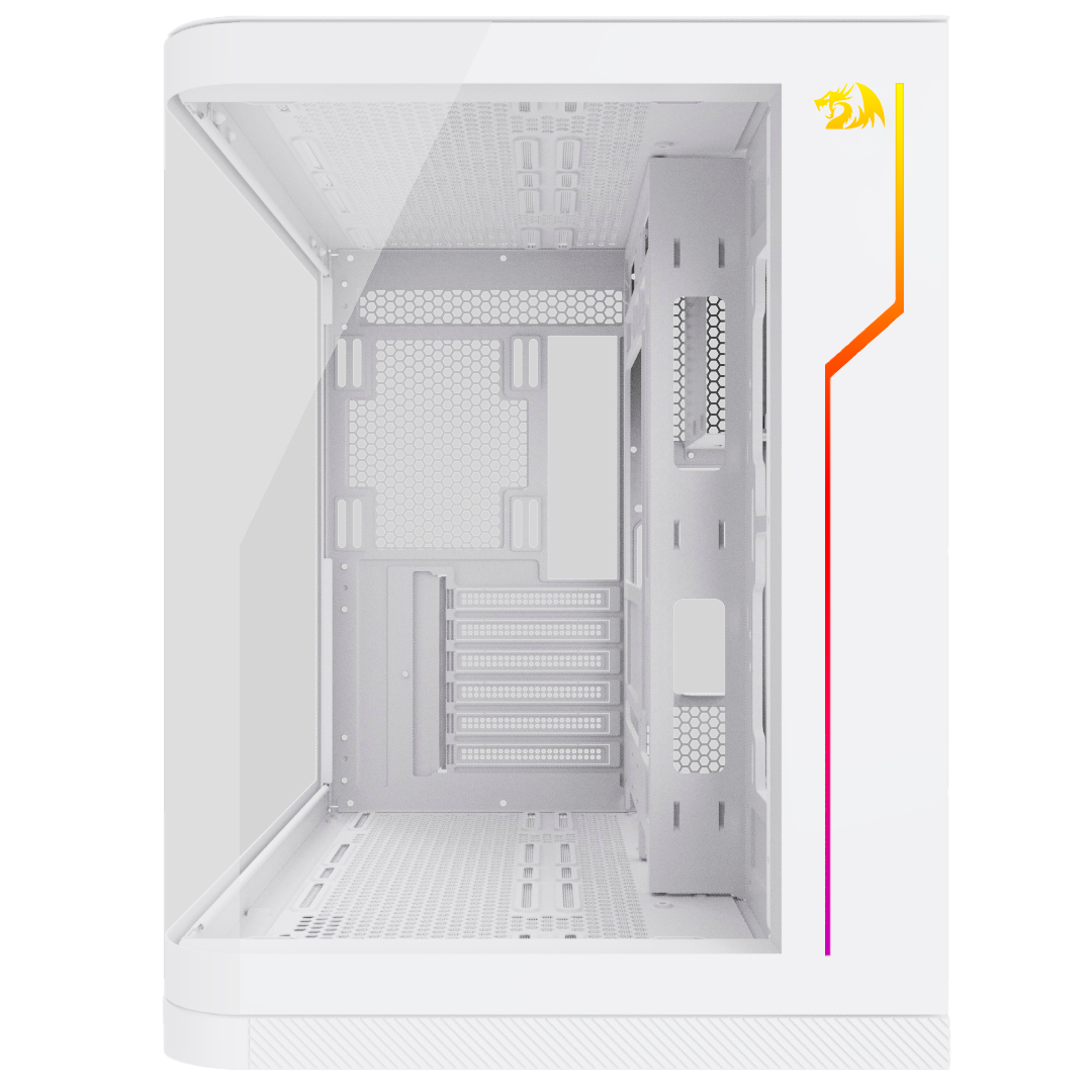 Gabinete Redragon Wideload Extreme Vidro Curvo Branco - miniatura 5