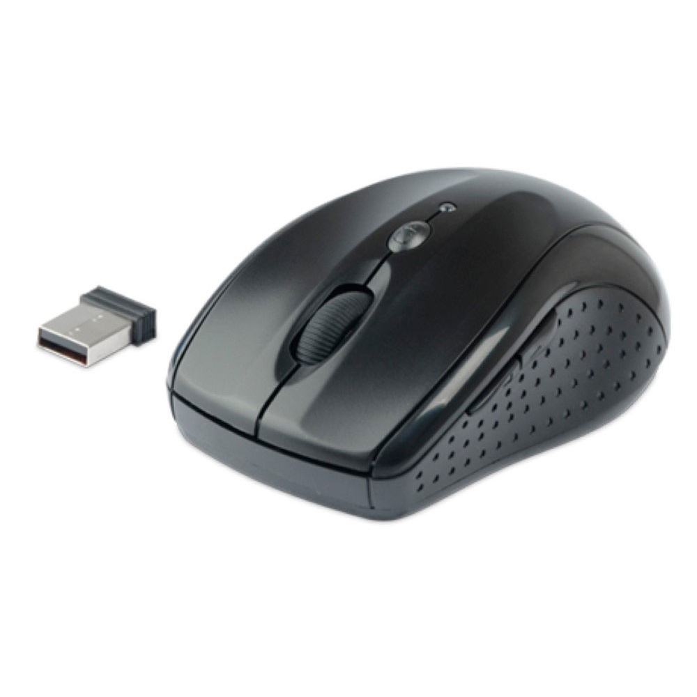 MOUSE C3TECH MW012BK V2 SEM FIO NANO RECEPTOR PRETO - miniatura 2