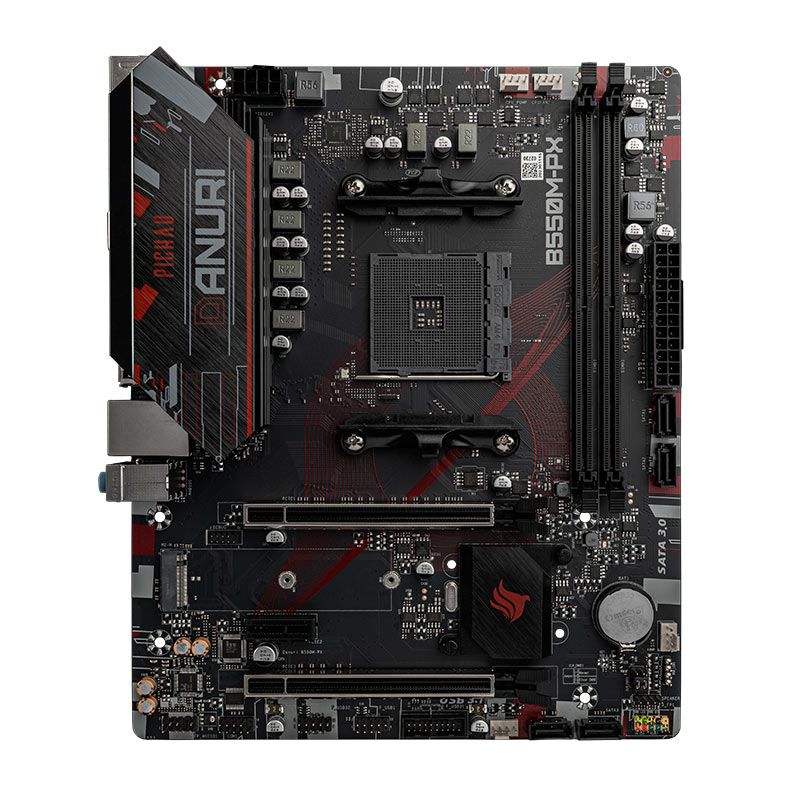 Placa Mae Pichau Danuri B550M-PX, DDR4 - (SEMI NOVO 30 DIAS DE GARANTIA) - foto 1
