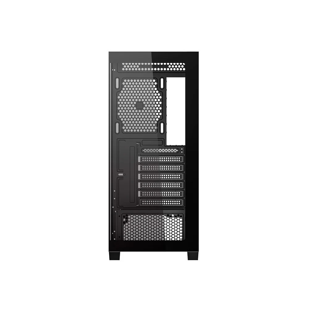 Gabinete Gamer Redragon Deflect, Mid Tower, ATX, Lateral em Vidro Temperado, Preto - CA-609B - miniatura 4
