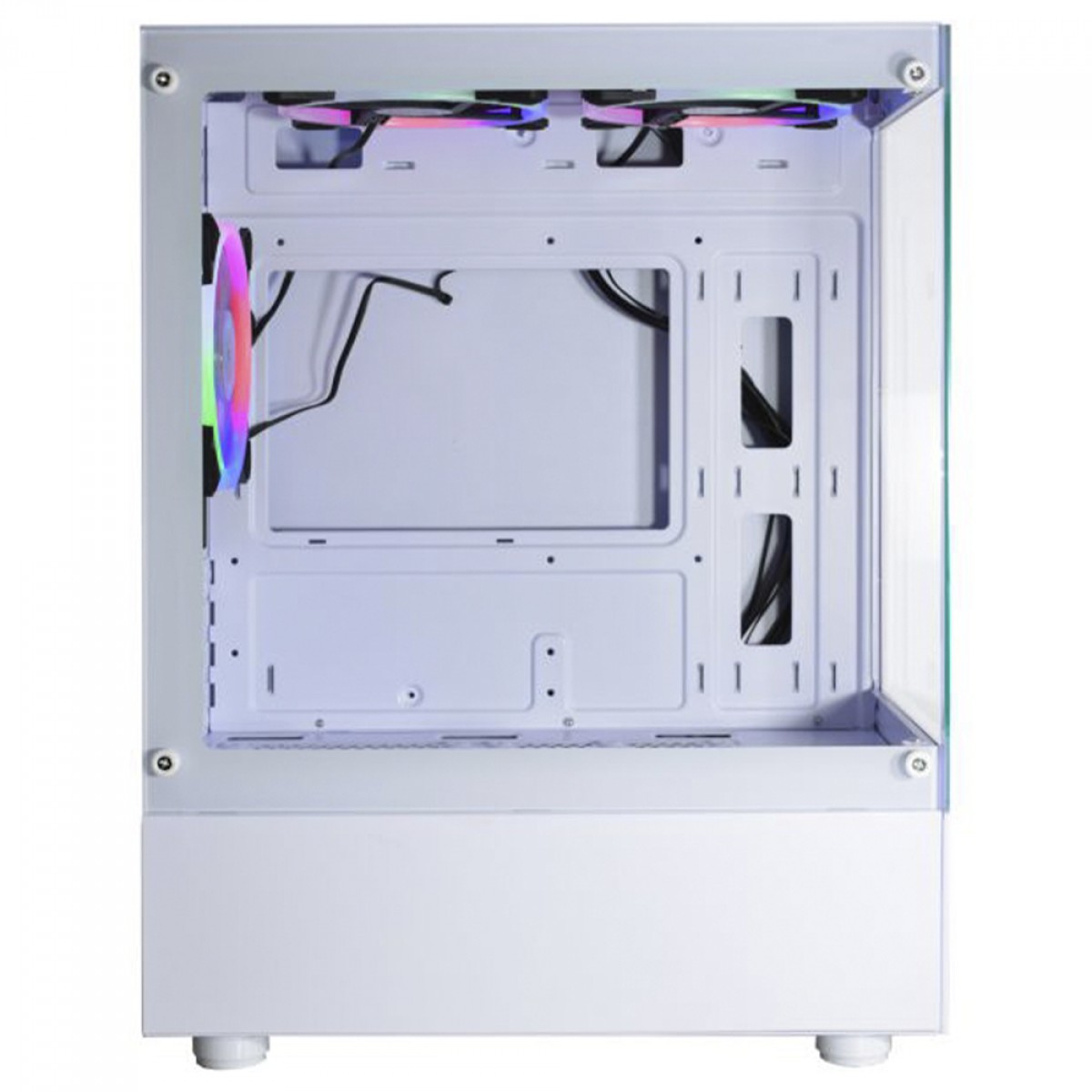 Gabinete Gamer Aquario K-MEX Medusa CGW1TW Mid Tower Vidro Temperado - Sem Fans - miniatura 5