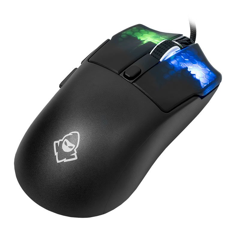 Mouse Gamer Mancer Draxor, RGB, 7200DPI, 6 Botoes, Preto, MCR-DXR-RGB01 - miniatura 5