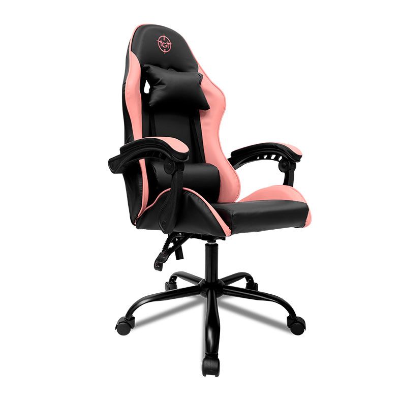Cadeira Gamer TGT Heron, Preta e Rosa, TGT-HR-BPK01 - foto 1