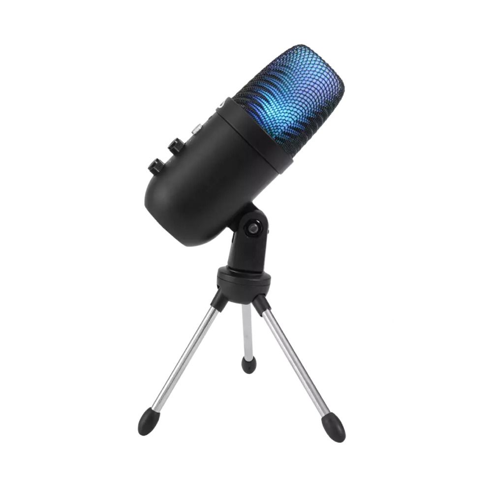 Microfone Gamer Rise De Mesa Mode Elite 01 RGB Preto - RM-ME-01-B - foto 1
