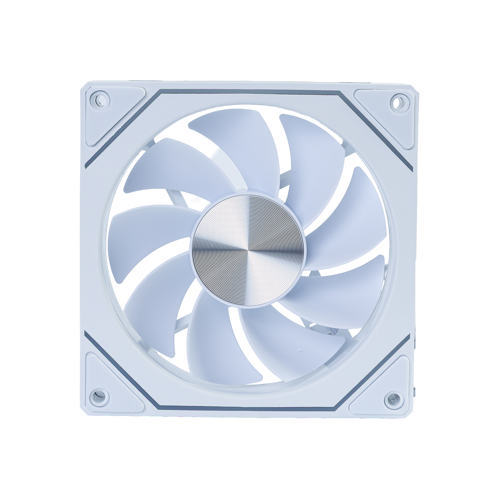 FAN ROUND5 NORDWIND REVERSE PWM ARGB 120MM WHITE BOX - miniatura 3