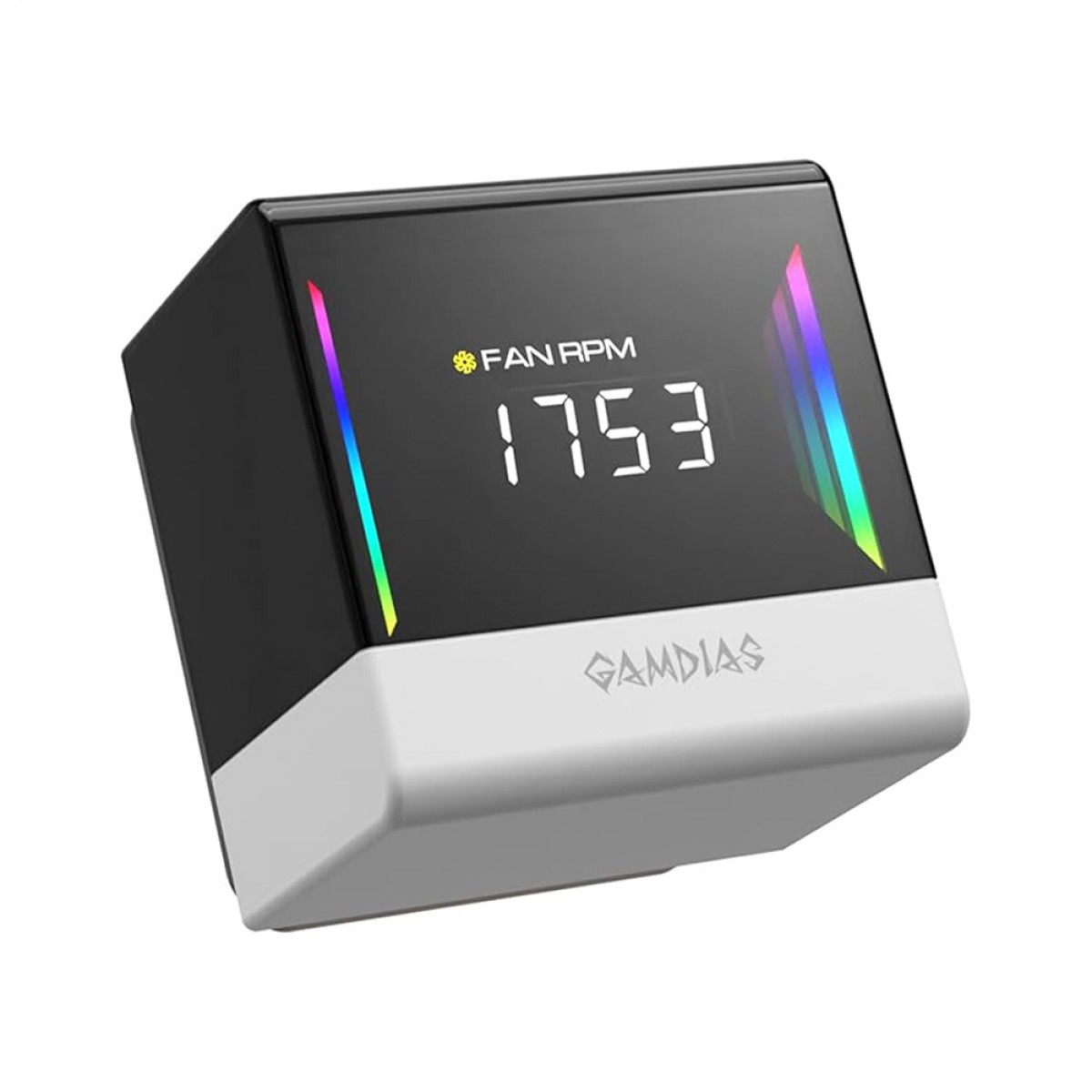 Water Cooler Gamdias Chione E4-240 WH, ARGB, 240mm, Display Digital, Intel-AMD, White - miniatura 2