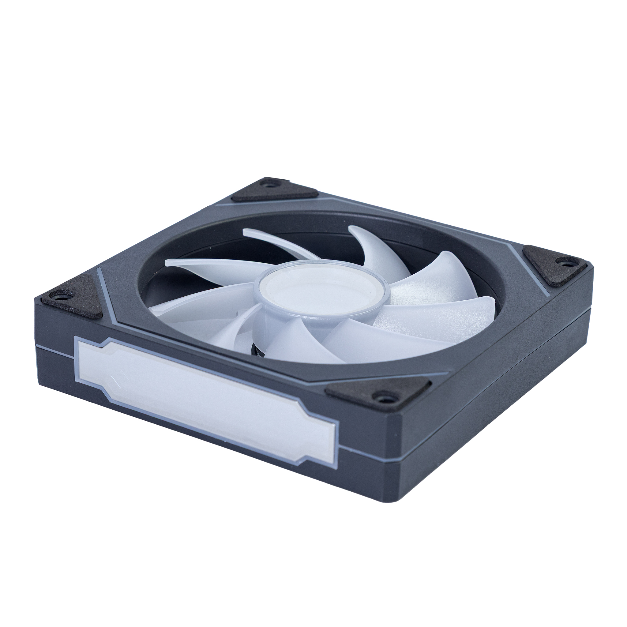 FAN ROUND5 AURORA FORWARD PWM ARGB 120MM BLACK - BOX - miniatura 3