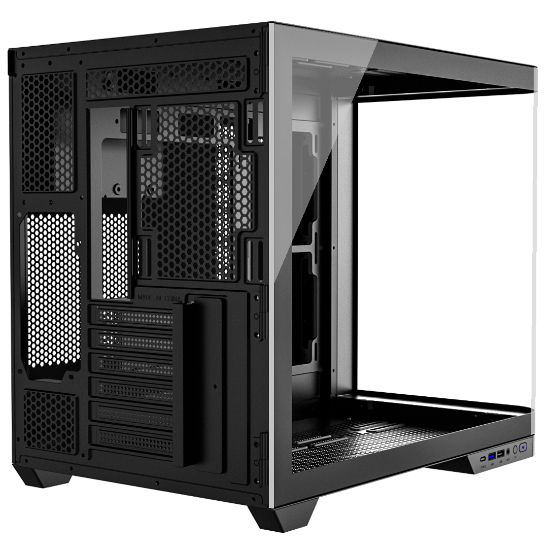 Gabinete Redragon Wideload Extreme Vidro Curvo Preto - Sem Fans - miniatura 3