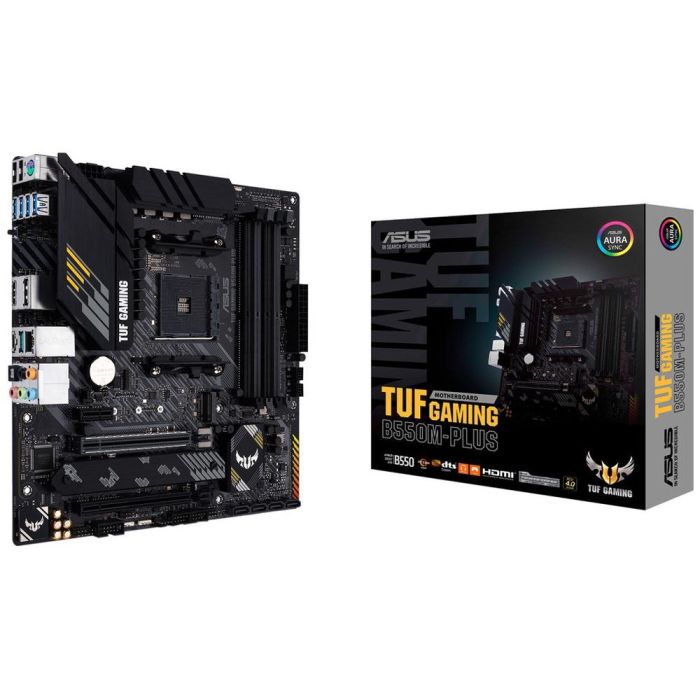Placa Mae Asus TUF GAMING B550M-PLUS WIFI II AM4 - miniatura 2