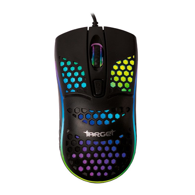 Mouse Gamer TGT GM95 LED, 1600DPI, 4 Botoes, Preto, TGT-GM95-BL01 - foto 1