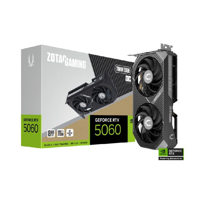 Placa de Video Zotac RTX 5060 Twin Edge 8GB OC GDDR7 128bits - ZT-B50600H-10M - foto 1