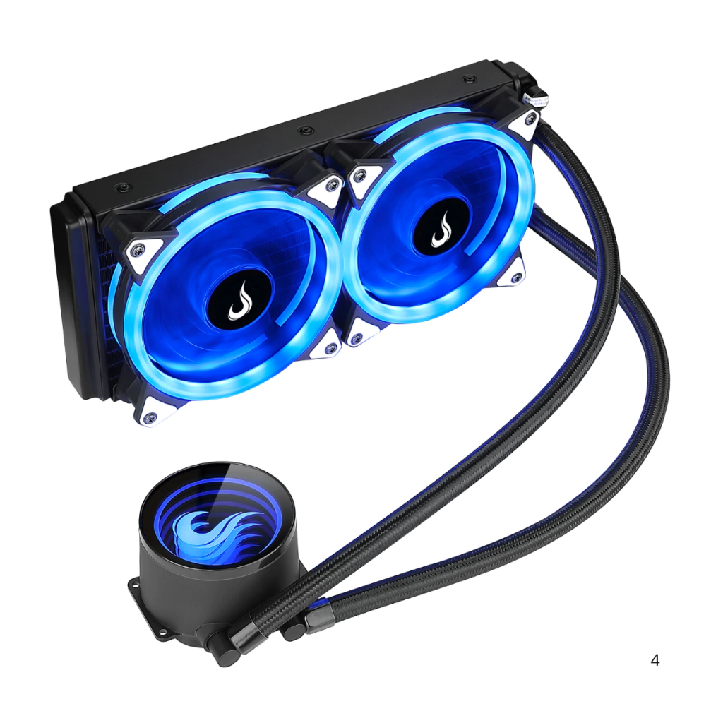 Water Cooler Rise Mode Black 240mm ARGB - RM-WCB-04-ARGB - miniatura 5