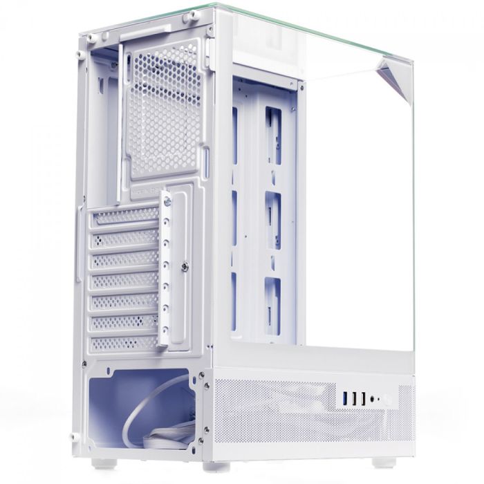 Gabinete Gamer Liketec Empire Dark, Mid Tower, Vidro Temperado, ATX, Sem Fonte, Sem Fans, Preto - miniatura 9