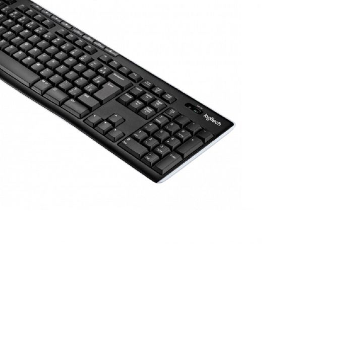 Teclado Membrana Logitech K270 Multimidia S/Fio Preto - miniatura 2