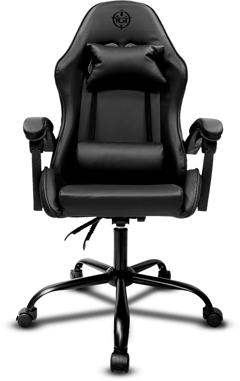 Cadeira Gamer TGT Heron, Espuma Moldada, Preta, TGT-HR-BL01 - miniatura 2