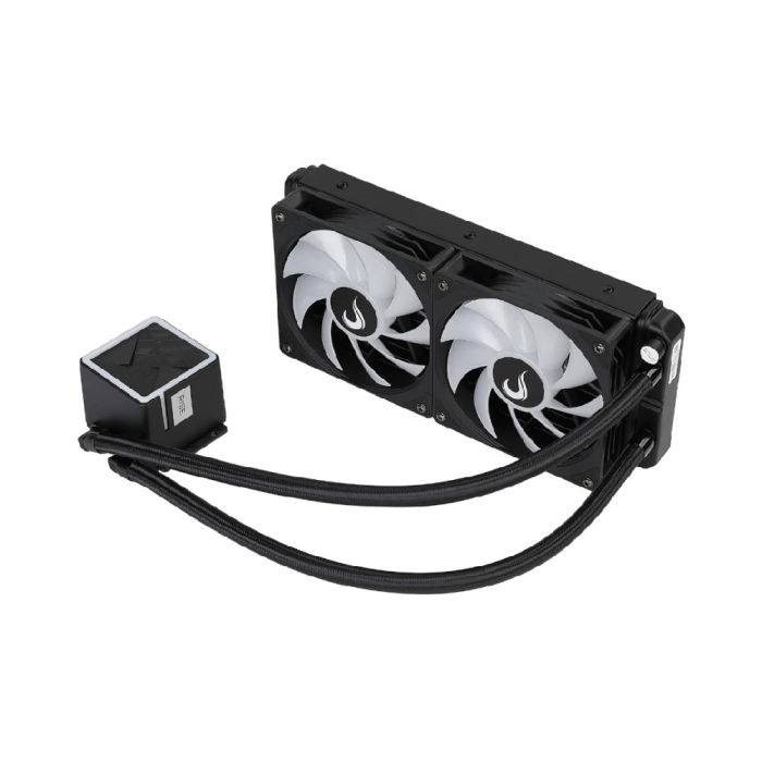 Water Cooler Rise Mode Black 240mm RGB Rainbow - RM-WCB-02-RBW - miniatura 5