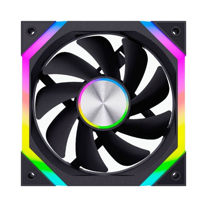 Ventoinha Rise Mode Magneto X Black 120mm ARGB - RM-MAX-ARGB-B - miniatura 2