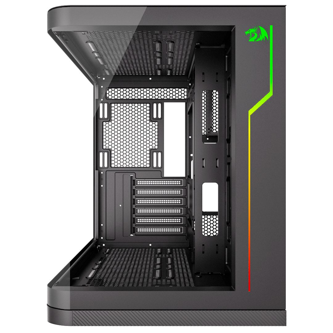 Gabinete Redragon Wideload Extreme Vidro Curvo Preto - Sem Fans - miniatura 5