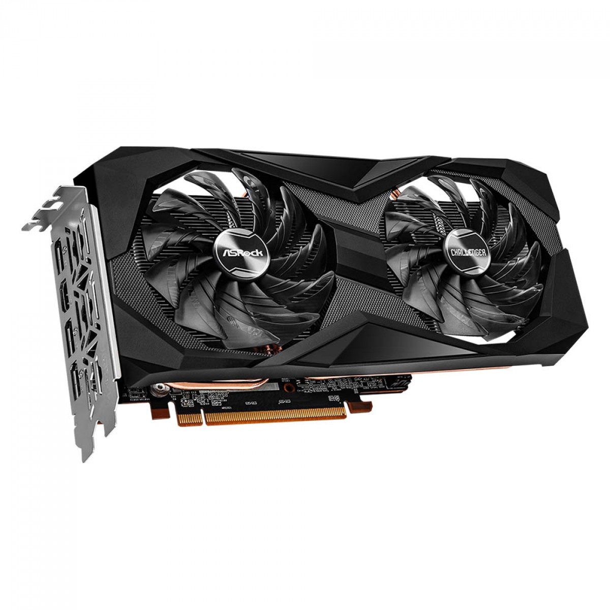 Placa de Video RX 6600 - ASRock Radeon Challenger 8GB GDDR6 FSR Ray Tracing - miniatura 2