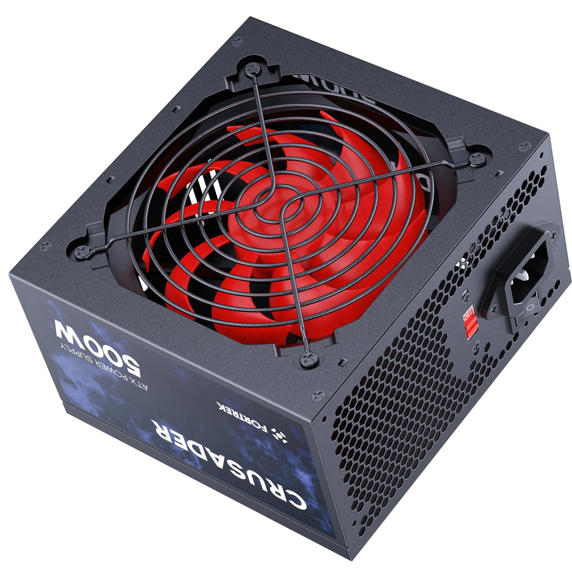Fonte Gamer ATX Fortrek Crusader 500W Preta - miniatura 4