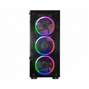 Gabinete Gamer ATX K-MEX 10W5 Com Fans - Frente e Lateral de Vidro - miniatura 3