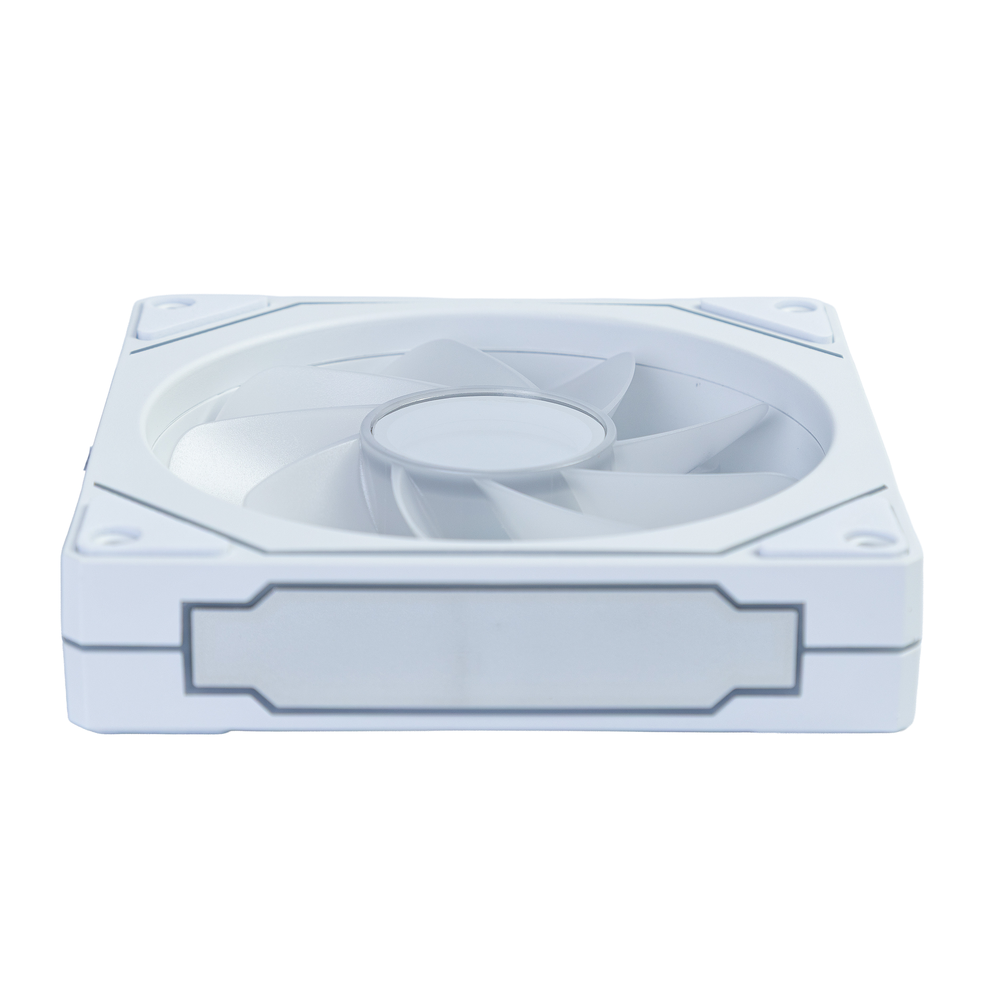 FAN ROUND5 AURORA REVERSE PWM ARGB 120MM WHITE BOX - miniatura 4
