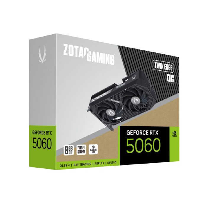 Placa de Video Zotac RTX 5060 Twin Edge 8GB OC GDDR7 128bits - ZT-B50600H-10M - miniatura 2