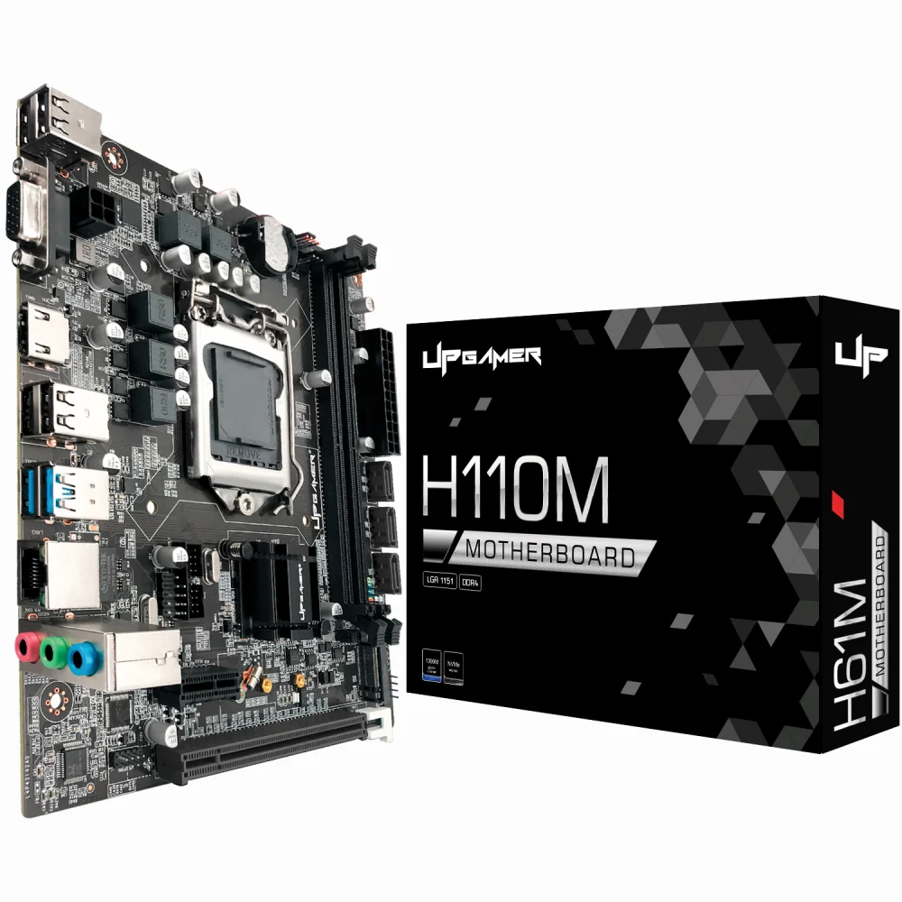 Placa Mãe Upgamer H110m DDR4 LGA 1151 Matx M.2 Usb 3.0 HDMI VGA - foto 1