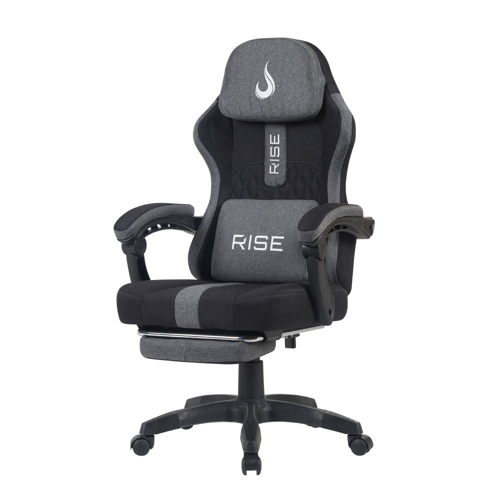 Cadeira Gamer Rise Mode Z11 Até 100kg Preto e Cinza - RM-CG-Z11-BG - miniatura 8