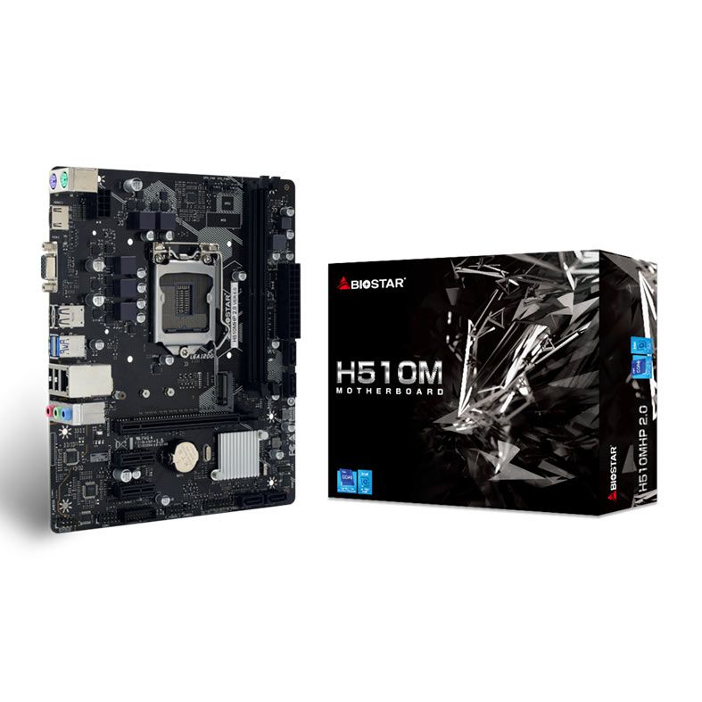 Placa Mae Biostar H510M, DDR4, Socket LGA1200, M-ATX, Chipset Intel H510, H510MHP-2.0 - miniatura 4