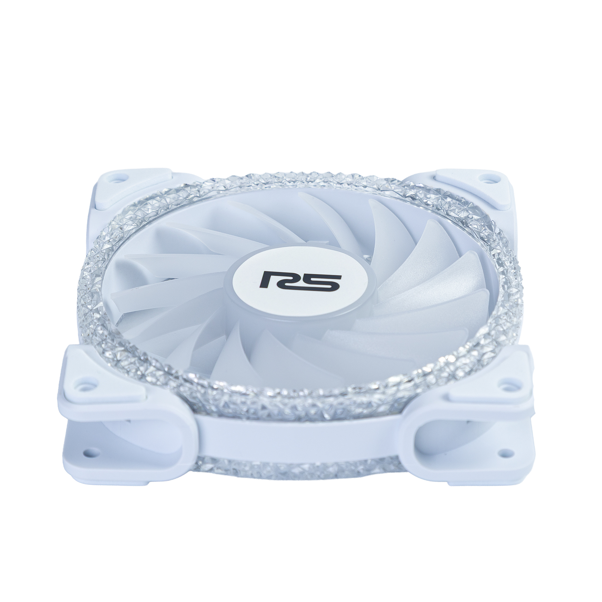 FAN ROUND5 CRYSTAL FORWARD PWM ARGB 120MM WHITE BOX - miniatura 5