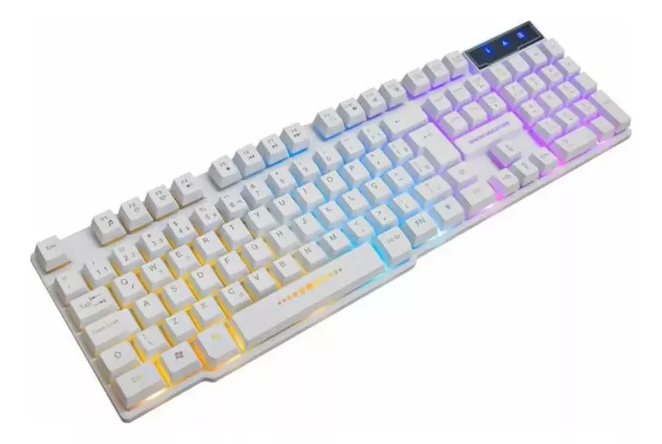 KIT GAMER TECLADO KMW5228 + MOUSE GAMER MOA834 BRANCO - KMEX - miniatura 2