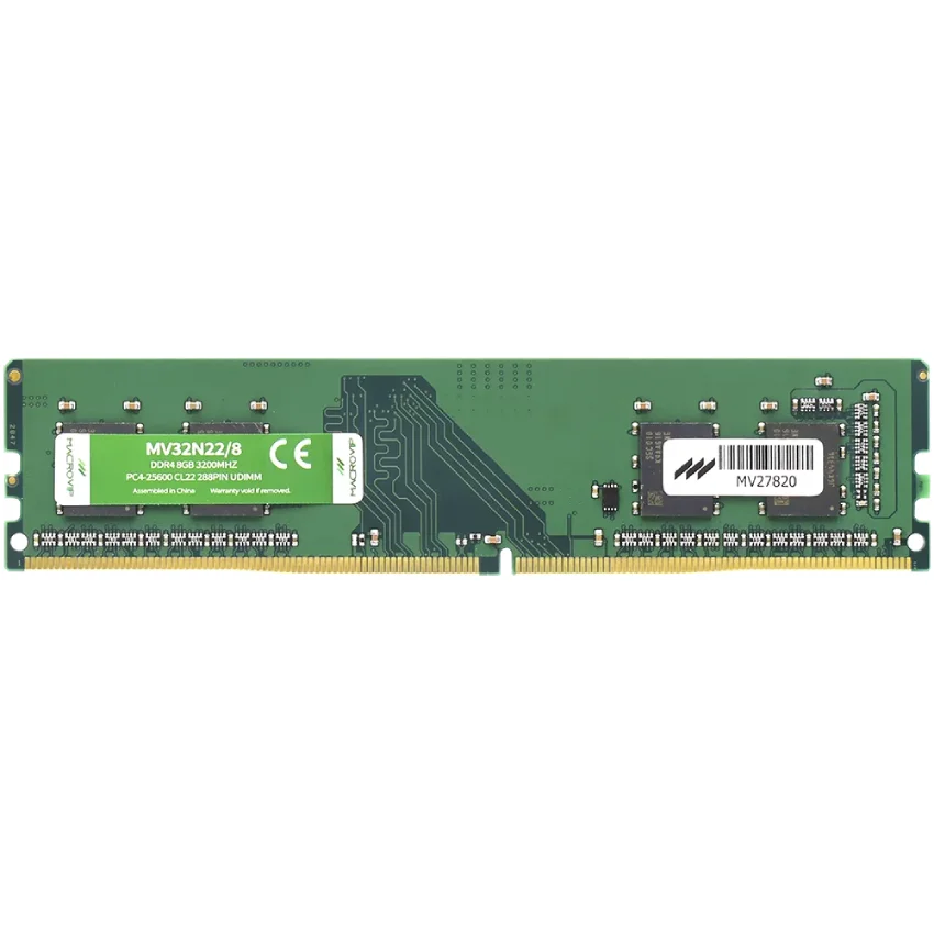 Memoria Ram Desktop Macrovip DDR4 8GB 3200Mhz - MV32N22/8 - foto 1