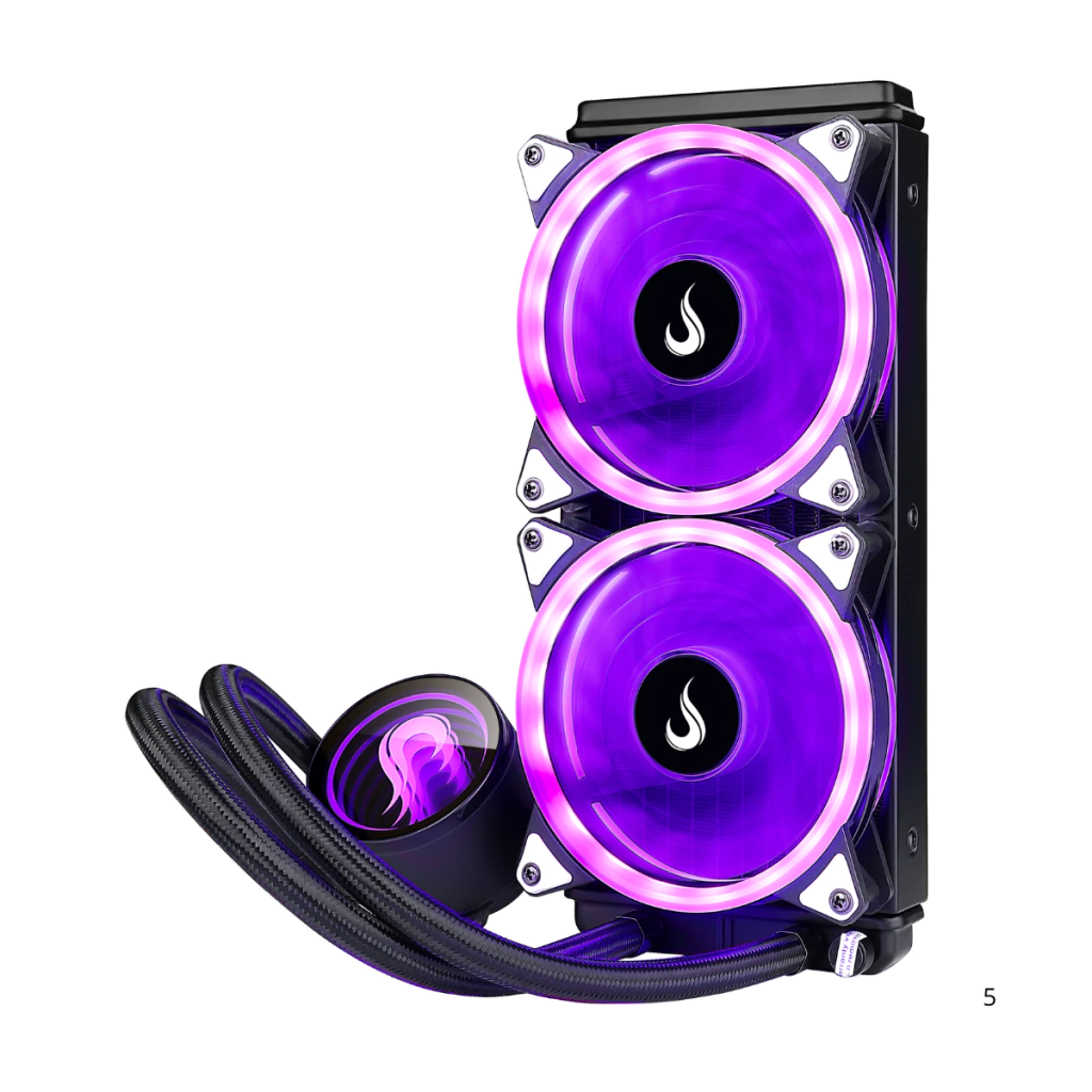 Water Cooler Rise Mode Black 240mm ARGB - RM-WCB-04-ARGB - foto 1