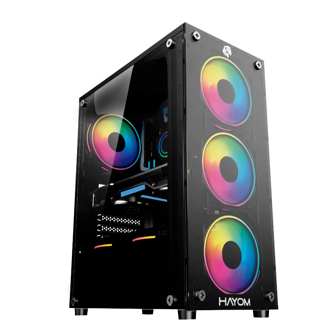 GABINETE GAMER COM 4 FANS INCLUSAS - GB1749 (Semi Novo) - foto 1