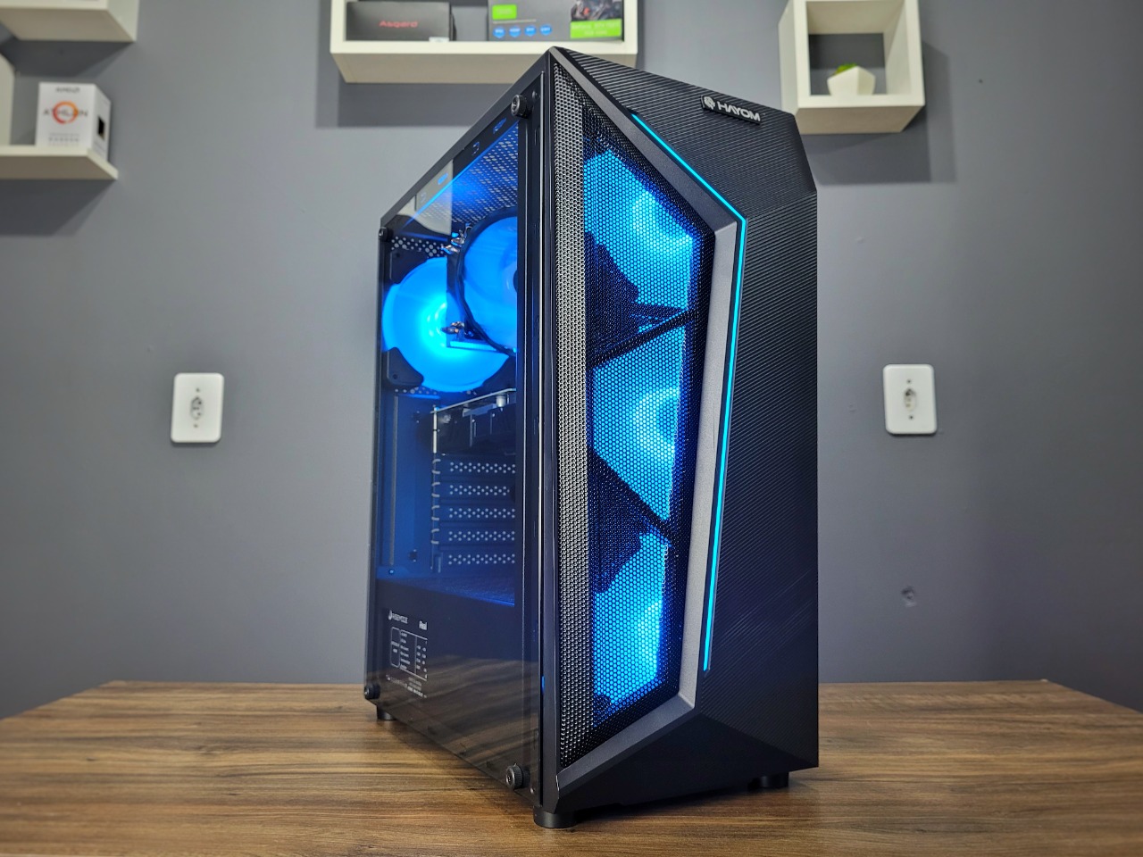 Gabinete Gamer GB1713 com 4 Fans RGB Inclusas - miniatura 3