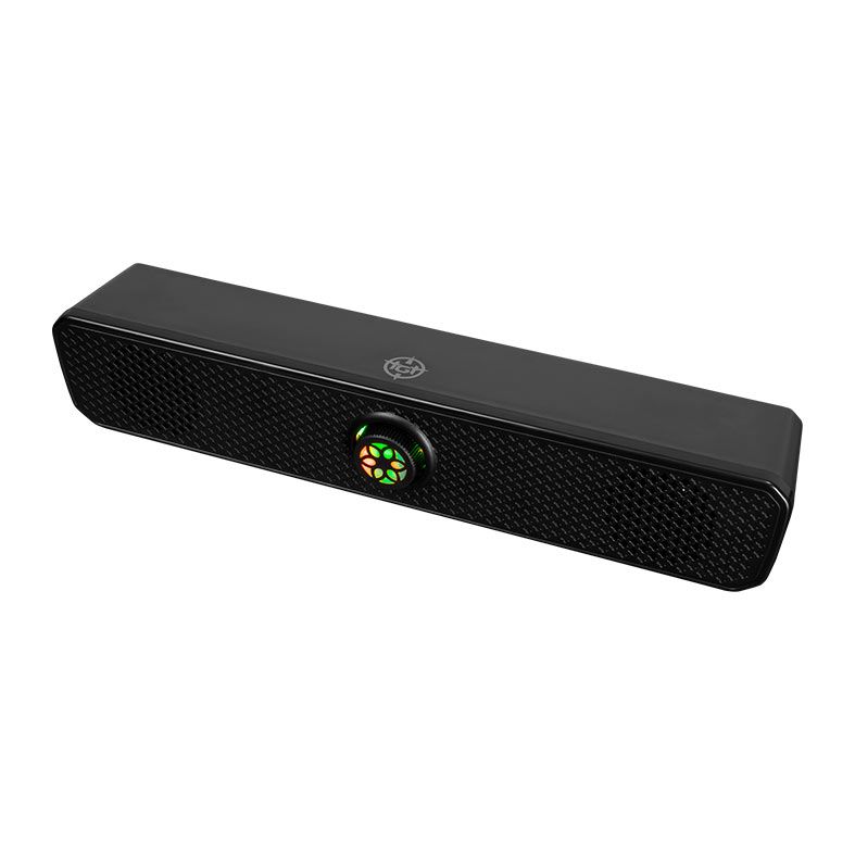Caixa de Som TGT Voltrix Lite, Rainbow, 2x3W RMS, USB, Preto, TGT-VTX-RB01 - miniatura 2