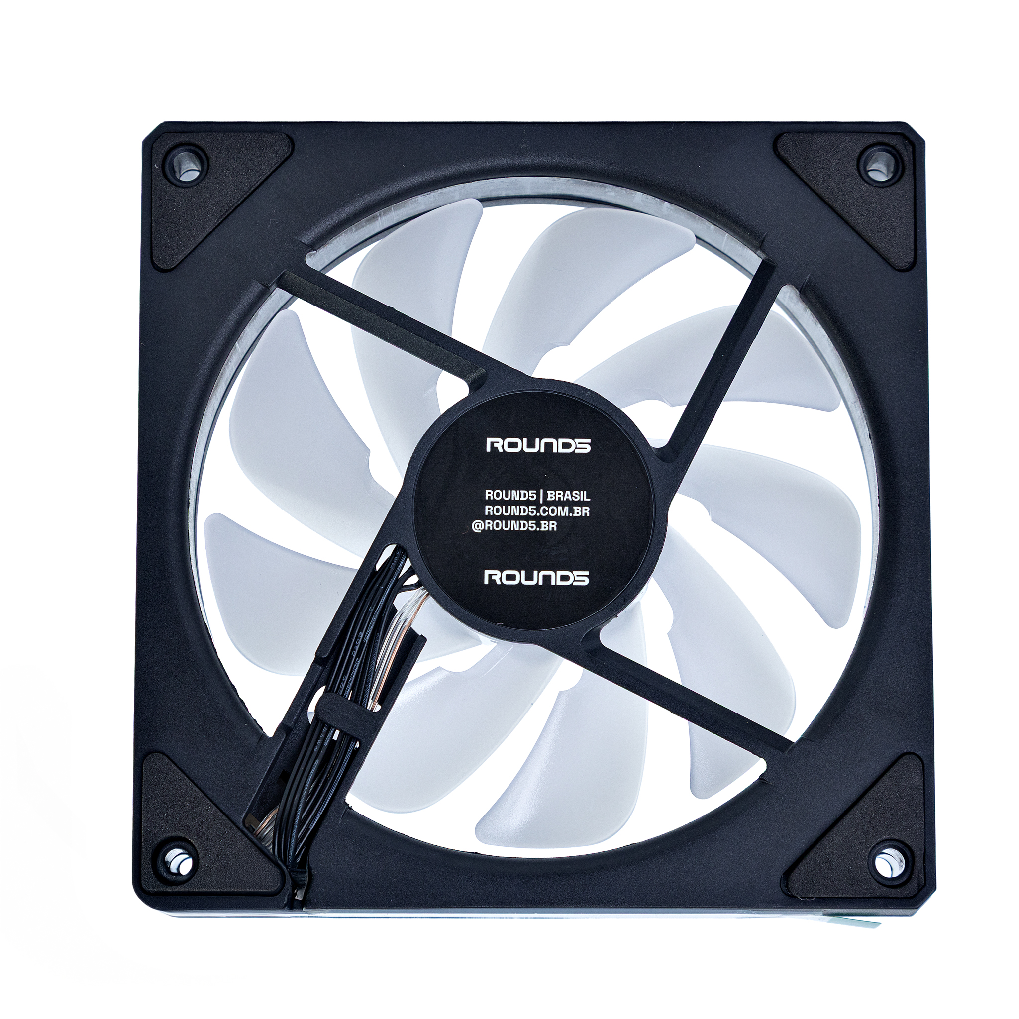 FAN ROUND5 AURORA REVERSE PWM ARGB 120MM BLACK - BOX - miniatura 4