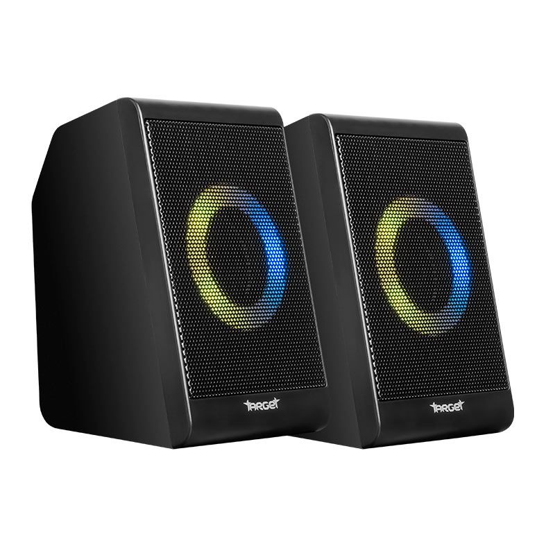 Caixa de Som TGT Eryx V2, RGB, 2x3W RMS, Preto, TGT-ERX-RGB01 - foto 1