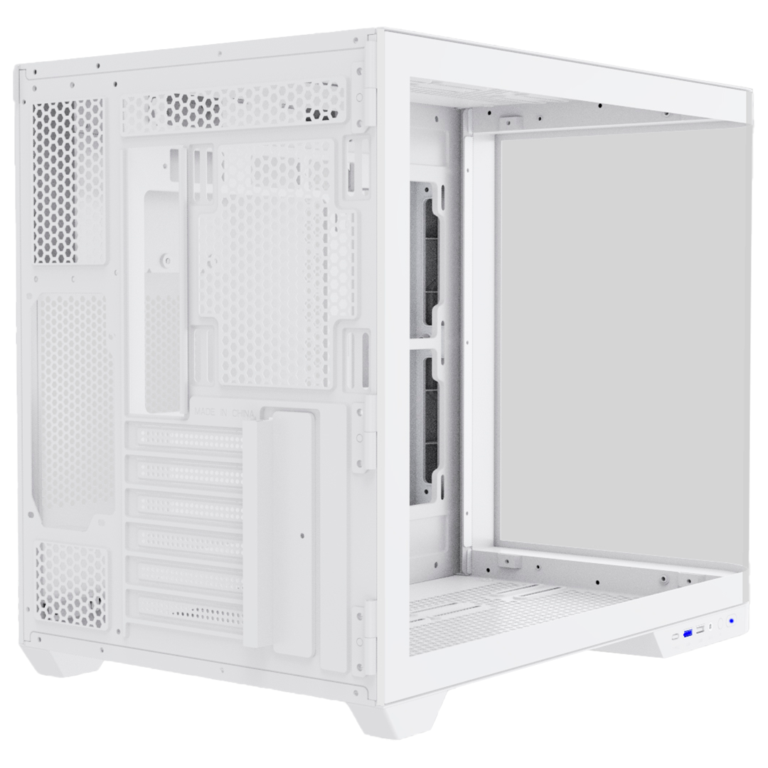 Gabinete Redragon Wideload Extreme Vidro Curvo Branco - miniatura 6