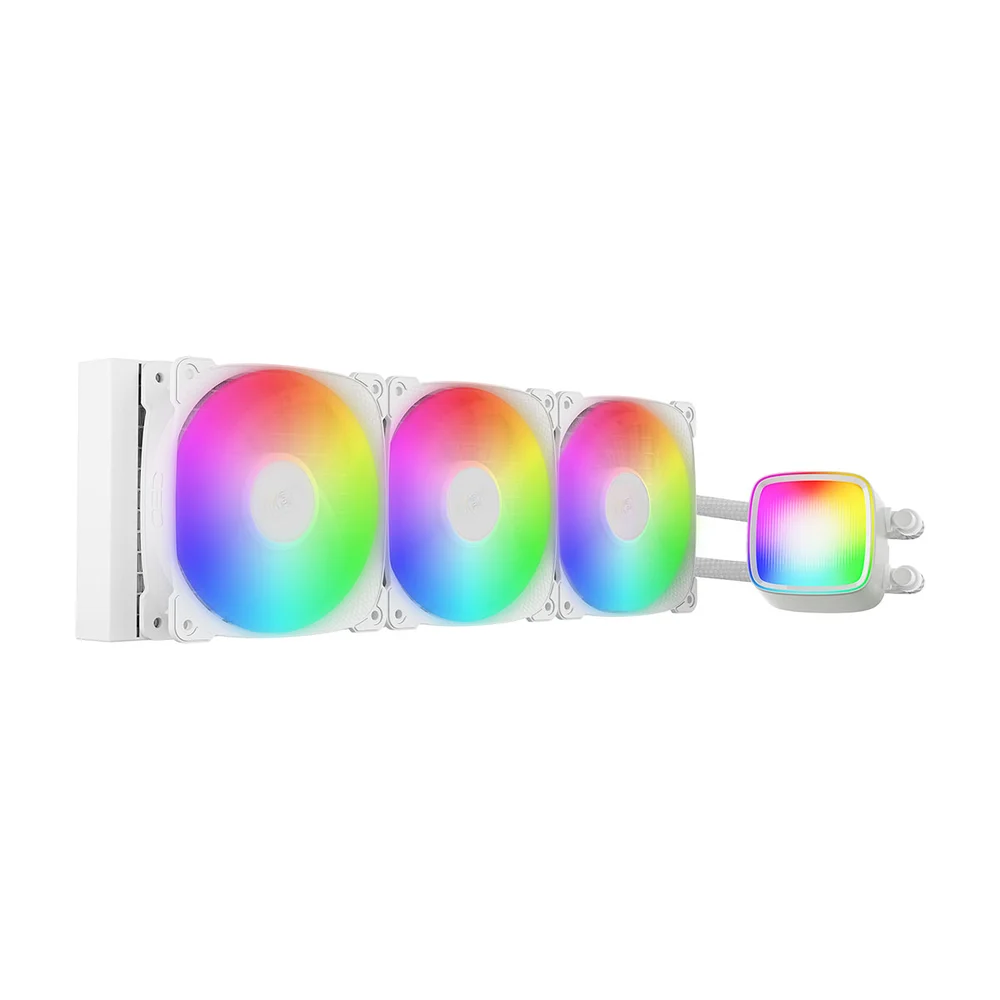 Water Cooler Geometric Future Eskimo Pro 36 ARGB 360mm AMD/Intel Branco - miniatura 2