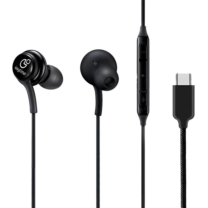 Fone de Ouvido Keytime Soundwave USB Tipo C c/ Mic Preto - miniatura 4