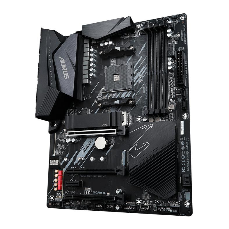Placa Mae Gigabyte B550 Aorus Elite V2 DDR4 Socket AM4 Chipset AMD B550 - miniatura 5