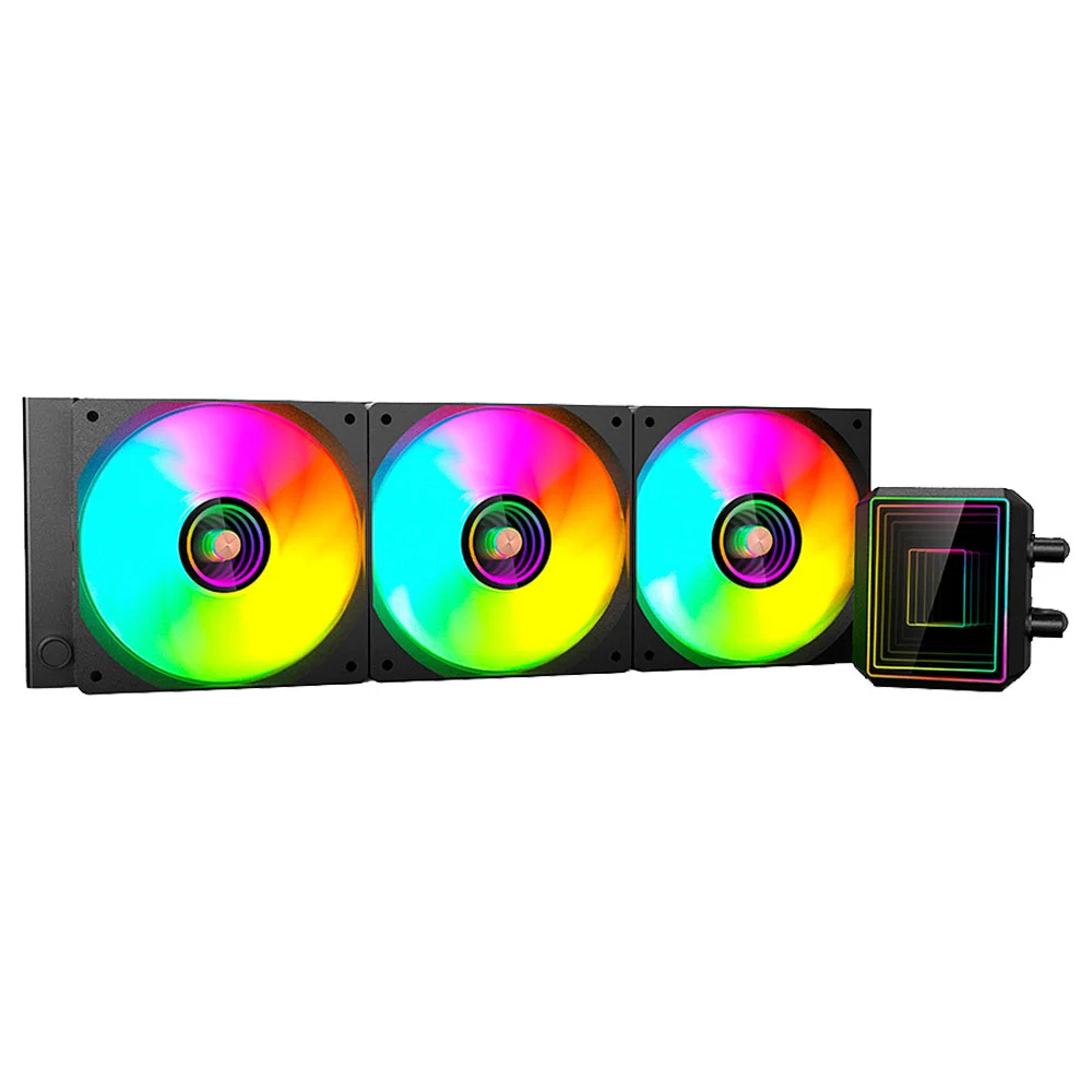 WATER COOLER C3TECH 360MM FC-W360BKV2 PRETO ARGB - foto 1